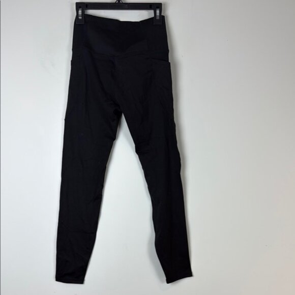 Halara Black Women's High-Waisted Crossover Leggings Size Small NWT - Picture 5 of 8